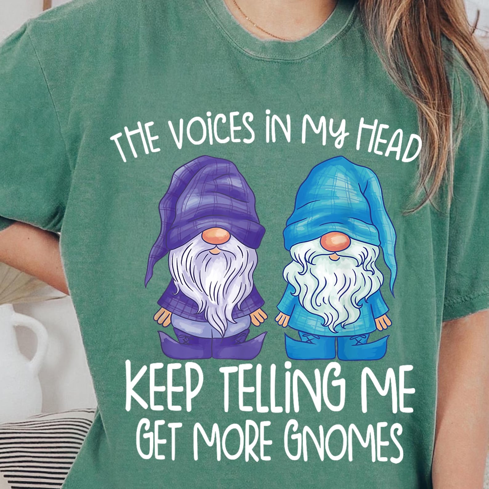 Funny Gnome PNG Design: the Voices in My Head Clipart (digital Download ...