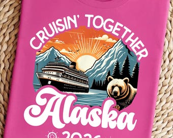 Alaska Cruise 2025 PNG: Family Trip Souvenir (Digital Download)