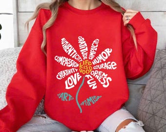 Life Is Good Daisy PNG – Positive Word Art (Digital Download)
