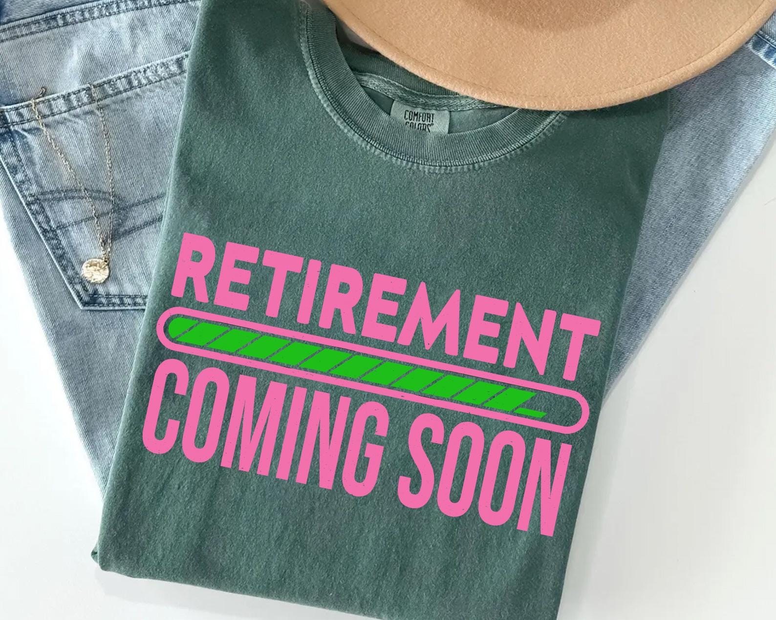 Retirement Coming Soon PNG, Funny Loading Bar Design (digital Download ...