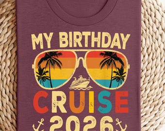 Birthday Cruise Trip PNG: Tropical Vacation Clipart (Digital Download)