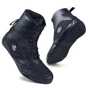 Men's Professional Boxing Wrestling Shoes Breathable Fighting Training Boots Combat Shoes Fitness Sports Sneakers image 1