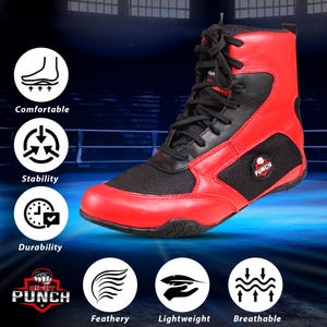 Men's Professional Boxing Wrestling Shoes Breathable Fighting Training Boots Combat Shoes Fitness Sports Sneakers image 9