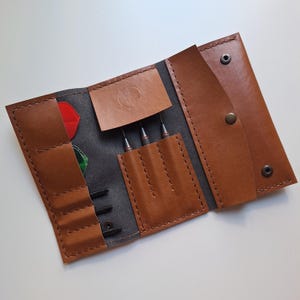 Personalisierte handgemachte Bio Vegan Leder Dart Tasche, Benutzerdefinierte nachhaltige Dart Spieler Geschenk, Einzigartige Leder Dart Brieftasche, Geschenk für Dart Spieler