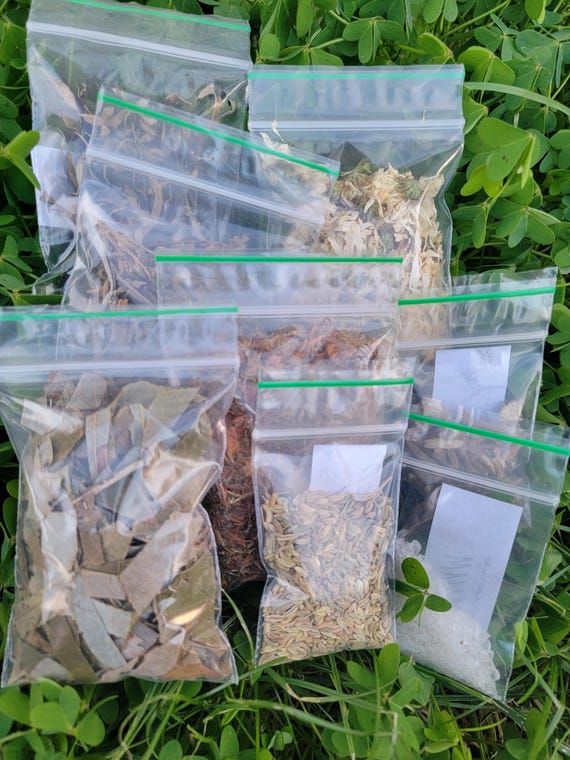 Over 300 Herbs, Flowers, Roots, Bark and more - Assorted L-R - Witchcraft/Wiccan/Ritual/Spells/Pagan/Apothecary/Magical/Rare