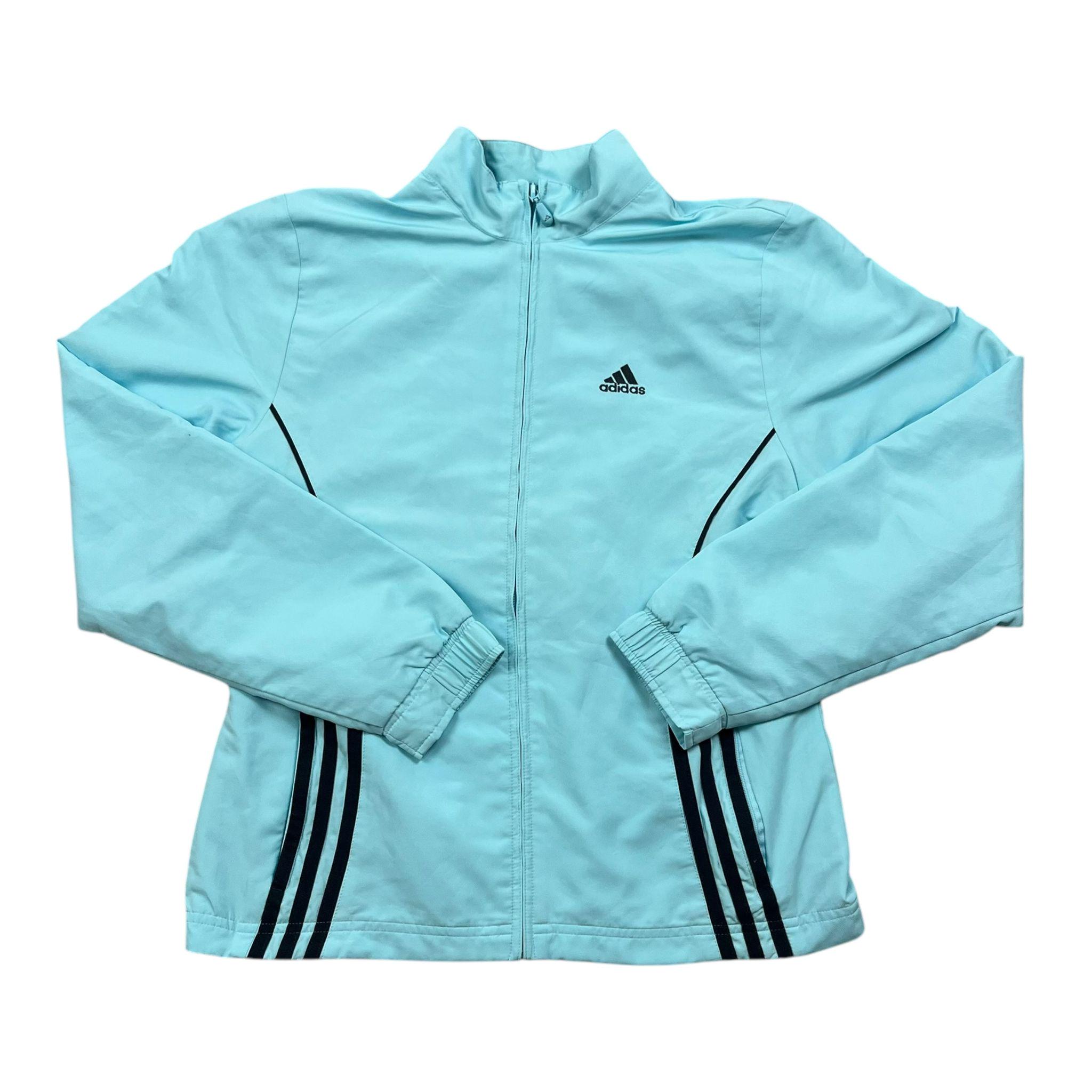 Vintage adidas light blue tracksuit jacket Etsy