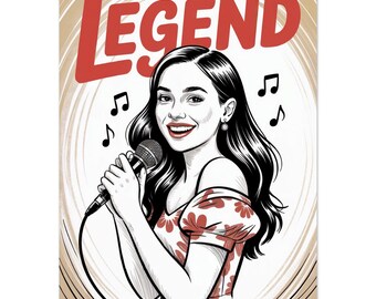 Olivia Rodrigo Poster Artwork Legend Series
