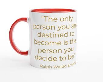Cita inspiradora - Taza