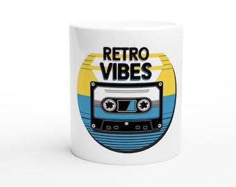 RETRO VIBES 11oz Ceramic Mug