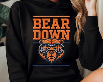 Sweat à Capuche Chicago Bears - Pull NFL - Neuf Avec étiquettes