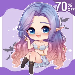 Benutzerdefinierte Chibi, Paar Chibi, Chibi Charakter, Chibi Logo, Süßer Chibi, Chibi Emotes, Chibi Fanart, Chibi Auftragsarbeit, Valentinstag Geschenk für die Frau