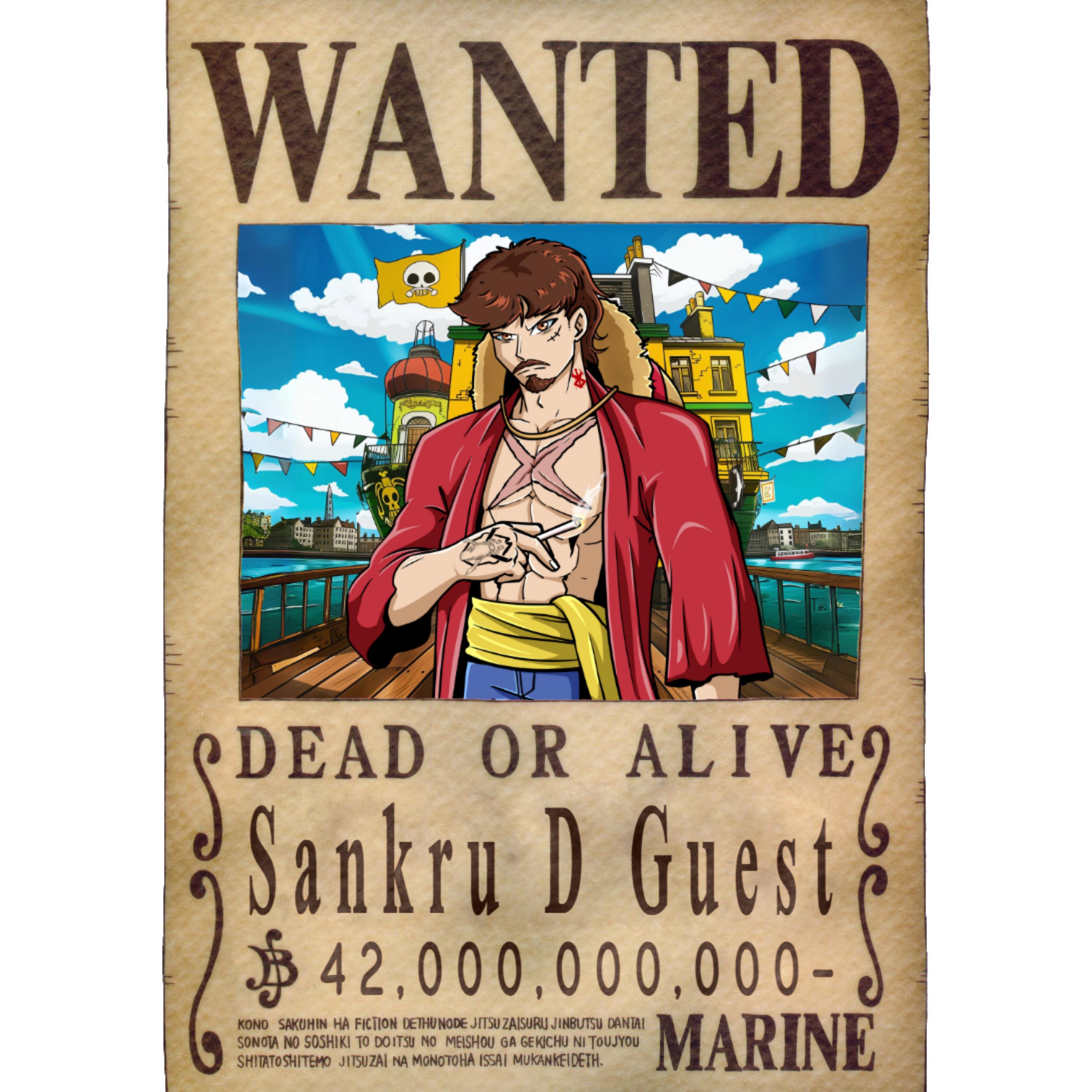 One piece wanted poster - Etsy 日本
