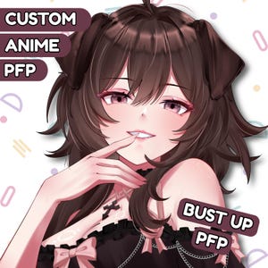 Custom Anime PFP | Personalized Bust Up Profile Picture