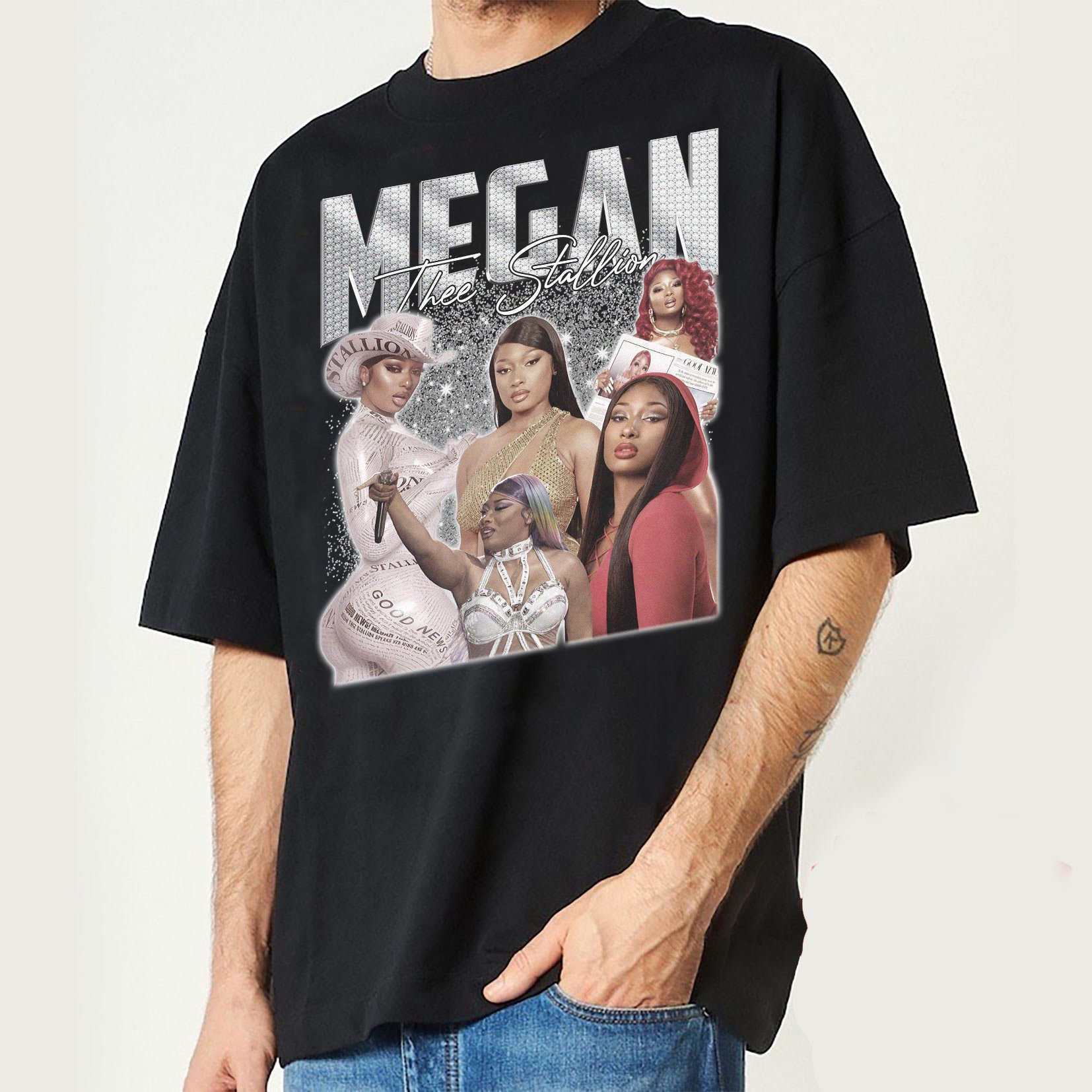 Megan Thee Stallion Vintage T Shirt, Megan Thee Stallion Graphic Tees ...