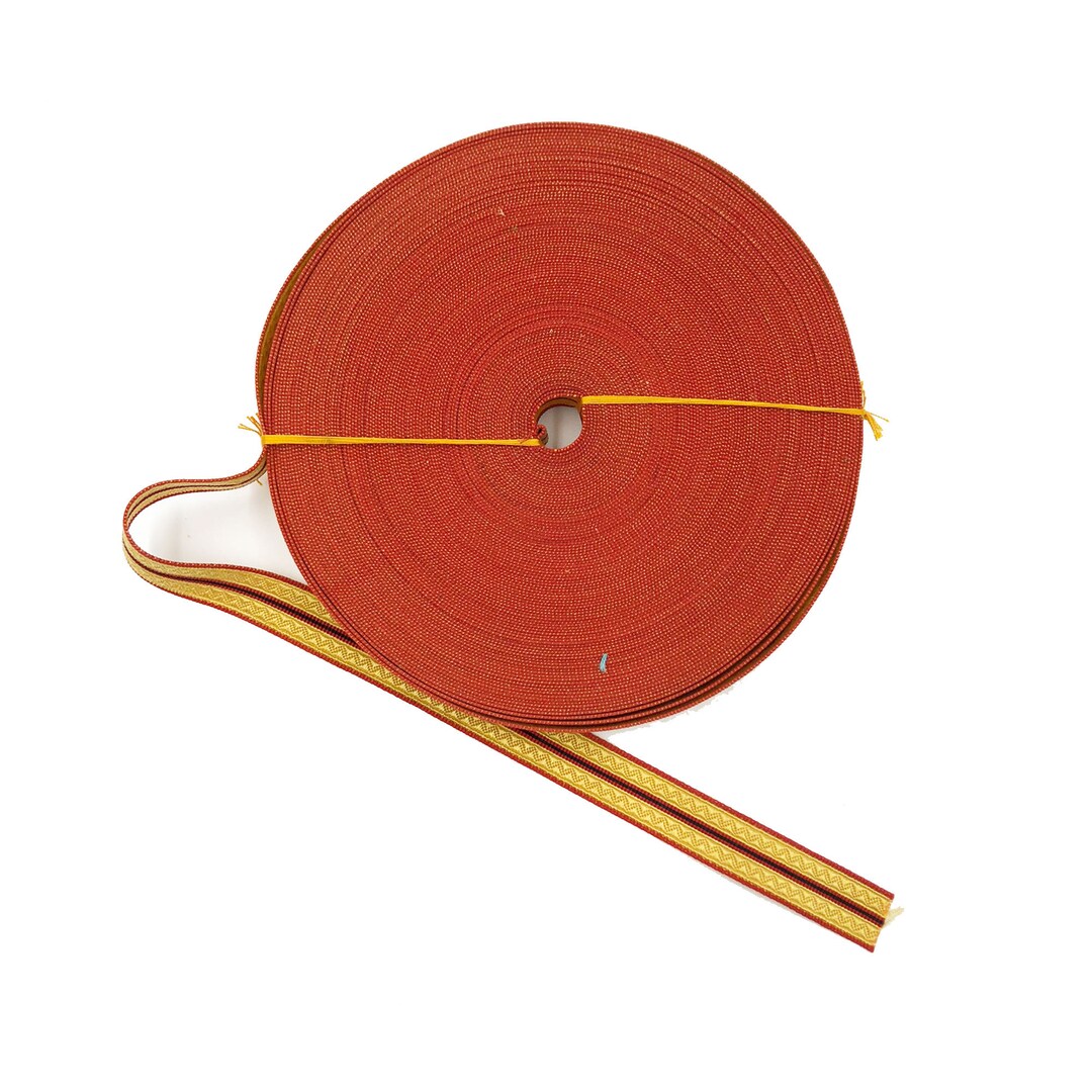 Vintage Galloon Stripe Military Trim 5 Yards Etsy