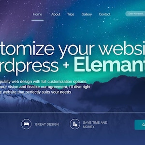 Customise | WordPress Theme for Lifestyle, Fashion, Beauty and Food Bloggers | Fully Responsive WordPress Template