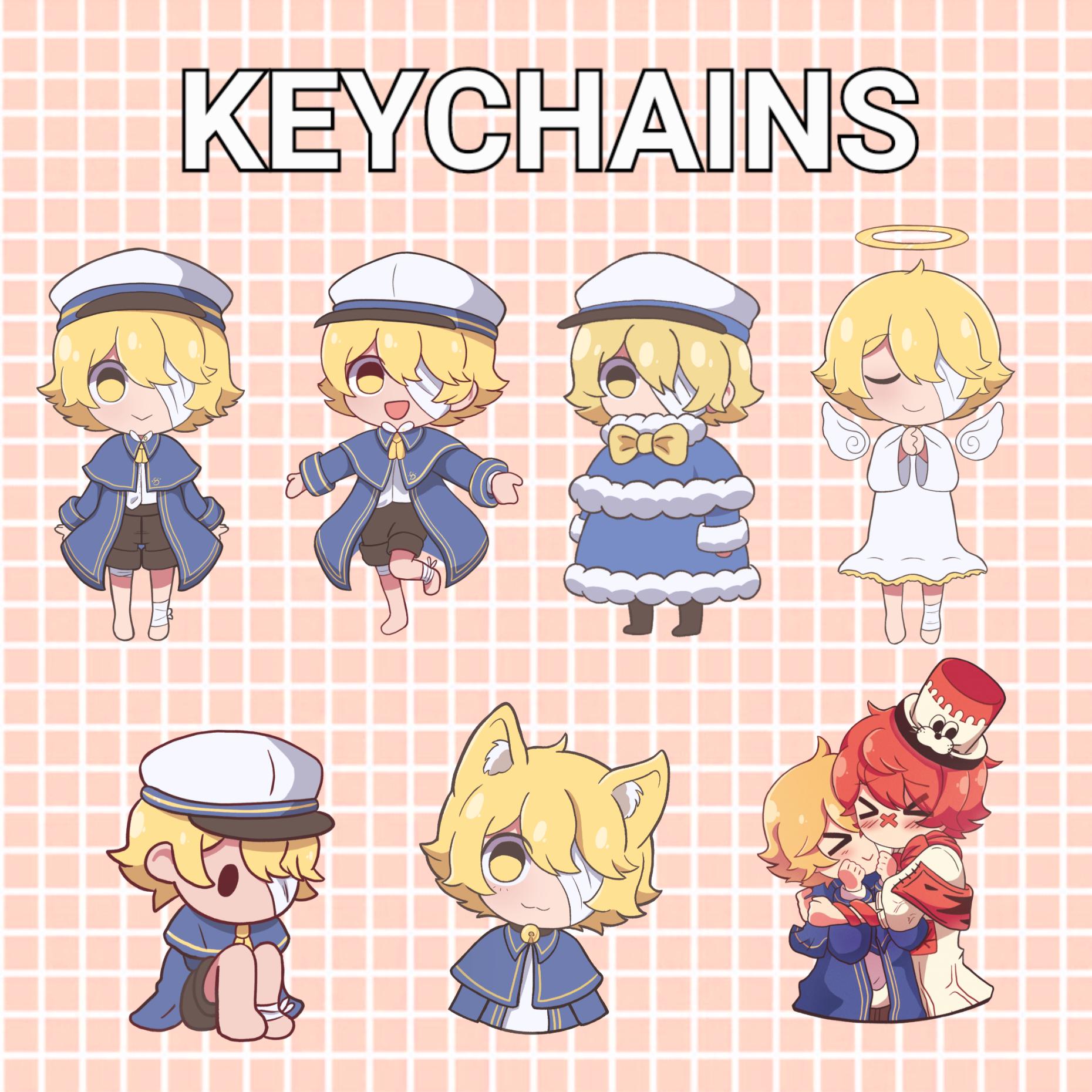 VOCALOID Oliver Epoxy Keychain 7 Designs - Etsy India