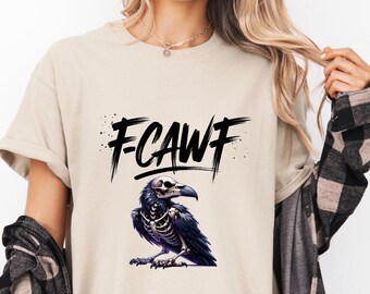 Gothic Crow PNG: Funny Raven Design, Printable Bird Art (Digital Download)