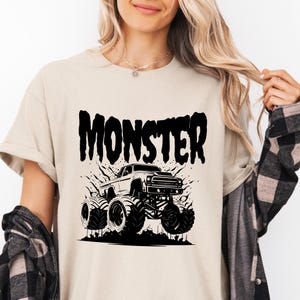 Monster Truck PNG: Colorful Offroad Car Sublimation Design (Digital Download