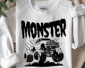 Camiseta Monster Truck PNG, diseño de sublimación de vehículo todoterreno