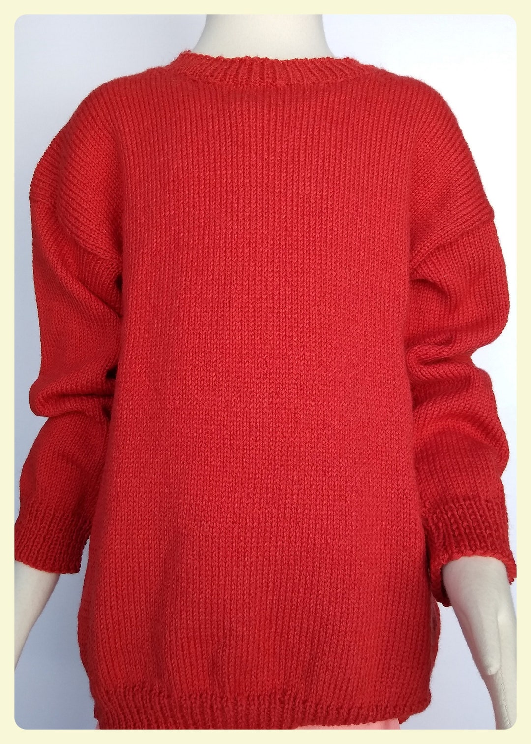 Mid Gauge Knitting Machine Pattern. Basic Sport Weight Drop Etsy