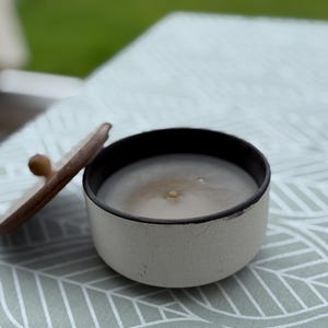 L xl melting light, candle eater, continuous fire with lid, gift, wax eater, melting light, candle eater, think about it