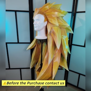 DragonBall Z Goku Wig SSJ3 Foam Wig