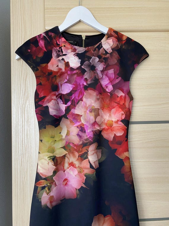 princess polly baby blue dress Ted Baker Dress 'LAWRIA' in Black main image 0