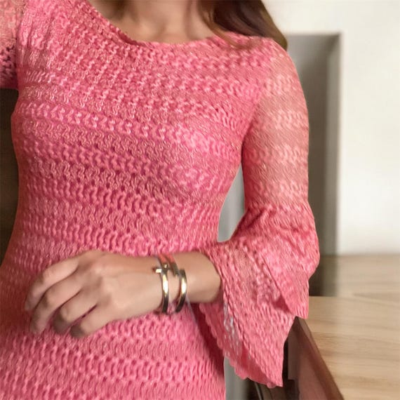 slim fit dress slacks ANNA Sleeveless Flared Knit Dress