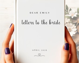 Personalized Wedding Journal for Bride to Be Wedding Gift Engagement Gift Bridal Planner Notebook