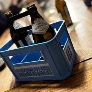 Men&#39;s handbag, men&#39;s handbag, beer carrier, six-pack, beer crate, personalized, gift, men, beer, wedding, party, dad, birthday