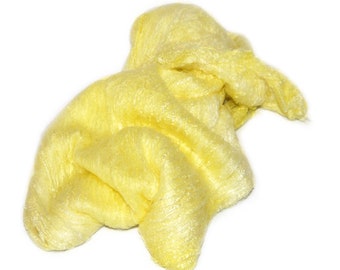 Mulberry Silk Lap Yellow - 17 grams