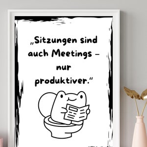 Funny bathroom sayings poster, decoration. Guest toilet picture, toilet picture, toilet poster, toilet decoration, funny frog, download, sayings