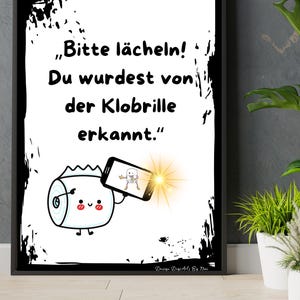 Funny bathroom sayings poster, decor, guest toilet - toilet picture, bathroom, pictures, toilet, wall - decoration, smile, instant download