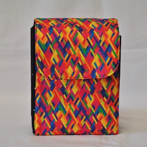 Circular Needle/Interchangeable Knitting Needle Case - Individual pockets for 2 Sets of Interchangeable Needle - Hand made Bag for Knitters