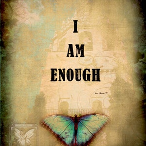 I AM ENOUGH 8x10 print