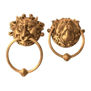Labyrinth Knockers Set – Hand-Painted Fantasy Door Decor
