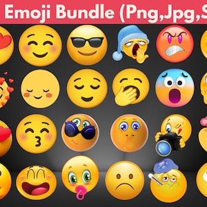 Emoji svg, rosto sorridente svg, rosto emoji svg, smiley svg, clipart de emoji, arquivos de corte de smiley, arquivos de corte de emoji, clipart de smiley, produto digital