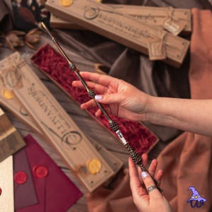 Unique Wizards Wand, Elder Wand, Magic Wood Wand, Handmade Wooden Wand, Movie Inspired Wand, Handmade Wand Replica for Gift for Movie Fans