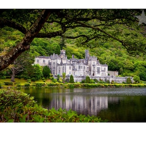 Kylemore Abbey Connemara Ireland Photography. Professional photography of Modern Ireland. Gifts for someone you love, who loves Ireland.