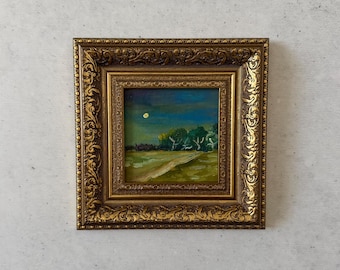 Impressionist painting, Oil painting original, Vintage oil painting original, Vintage painting original, Oil painting original vintage