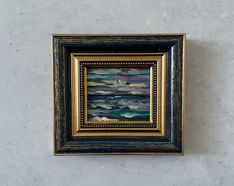 Impressionist oil painting, Oil painting original, Oil painting original small, Original oil painting, Oil painting miniature