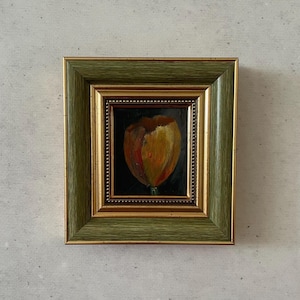 Impressionist oil painting, Oil painting miniature, Oil painting original, Original art painting, Oil painting original small