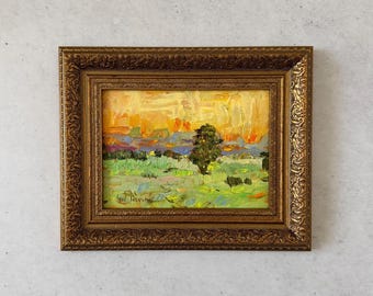 Impressionist painting, Oil painting original, Vintage oil painting original, Vintage painting original, Oil painting original vintage