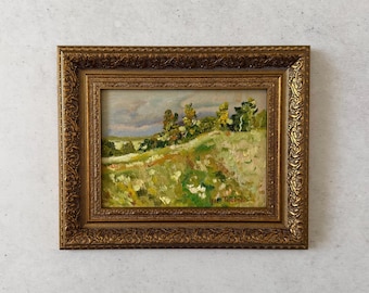 Impressionist painting, Oil painting original, Vintage oil painting original, Vintage painting original, Oil painting original vintage