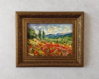 Impressionist painting, Oil painting original, Vintage oil painting original, Vintage painting original, Oil painting original vintage