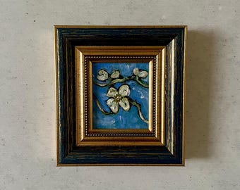 Impressionist oil painting, Oil painting miniature, Oil painting original, Original art painting, Oil painting original small