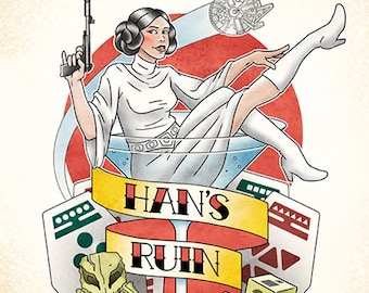 Han's Ruin - 11 x 14 Print