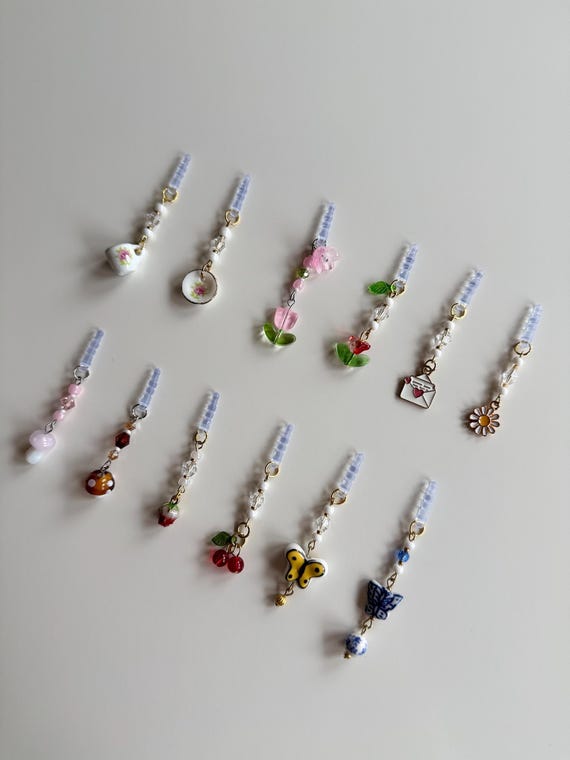Headphone Jack Dust Plug Charm Kawaii Audio Port Dust Plug Charm
