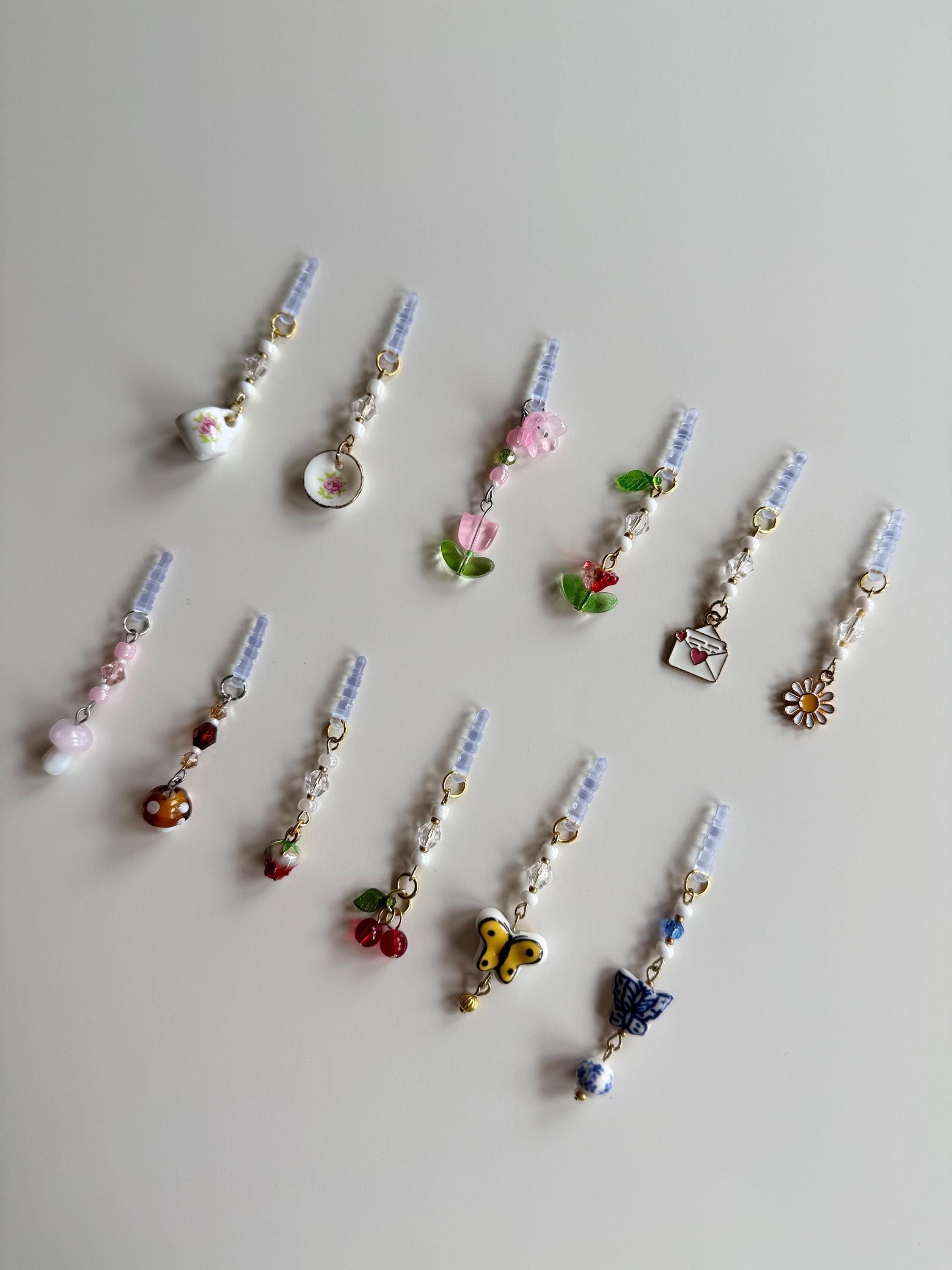 Audio Port Dust Plug Charm | Headphone Jack Charm | Charm for Headphone Jack Nintendo Switch Steam Deck | Cute Electronics Accessory